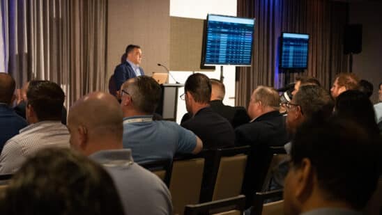 Karus AI presenting at AFS East
