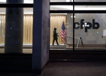 Outside picture of the CFPB office
