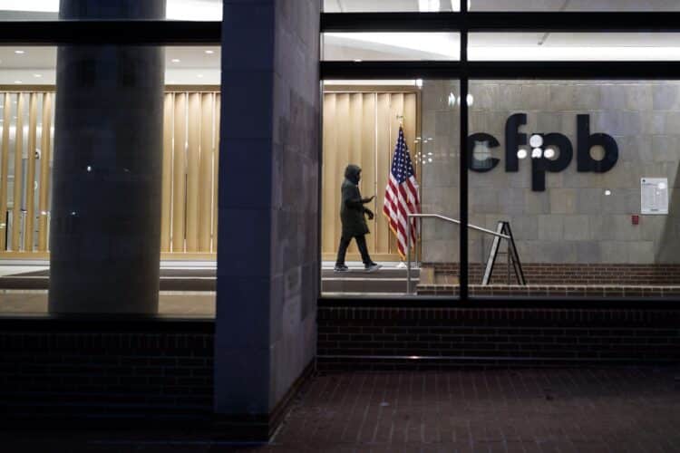 Outside picture of the CFPB office