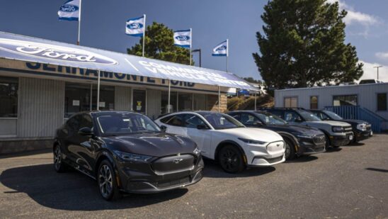 Colma, California, US, on Friday, July 22, 2022. Ford Motor Co. is expected to release earnings figures on July 27.