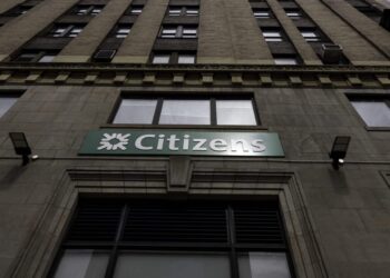 A Citizens bank branch in New York
