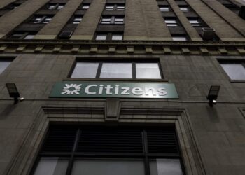 A Citizens bank branch in New York
