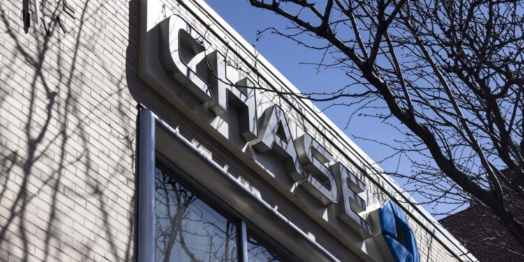 A Chase bank branch in New York