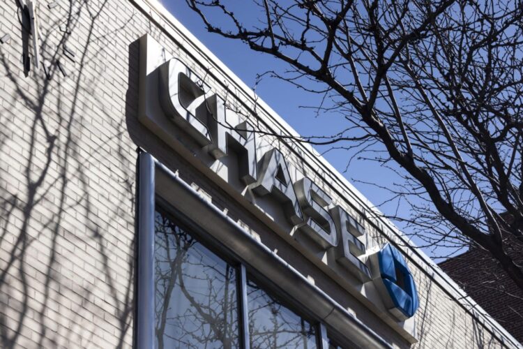 A Chase bank branch in New York