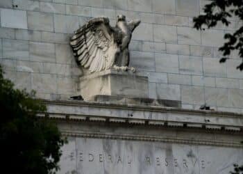 Outside of the Federal Reserve building