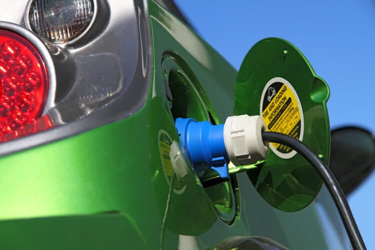 Green electric vehicle charging