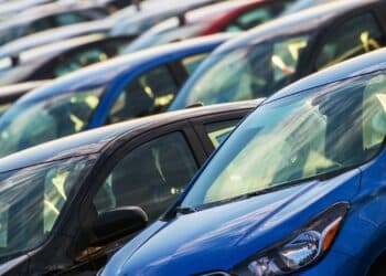 Cars parked next to each other