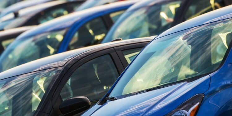 Cars parked next to each other