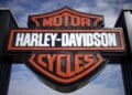 Signage at the Bluegrass Harley-Davidson dealership in Louisville, Kentucky