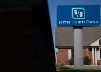 A Fifth Third Bank branch in Royal Oak, Michigan, US, on Thursday, April 13, 2023. Fifth Third Bancorp is scheduled to release earnings figures on April 20.