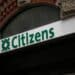 The front of a Citizens Financial bank branch