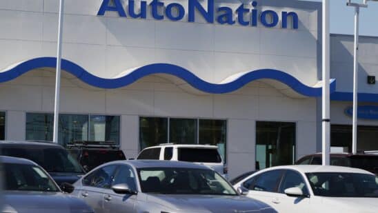 An AutoNation dealership in Las Vegas, Nevada, US