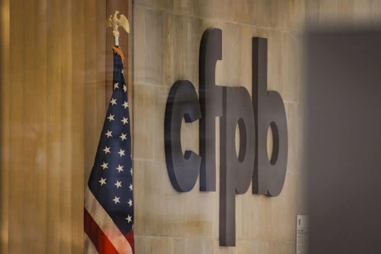 The Consumer Financial Protection Bureau (CFPB) headquarters in Washington, D.C., U.S.