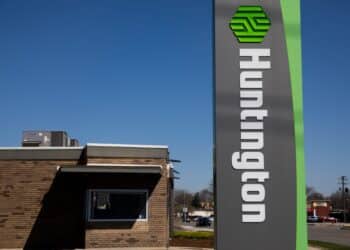 A Huntington Bank branch