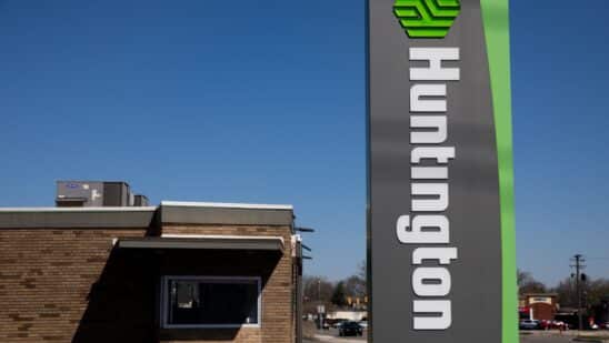 A Huntington Bank branch