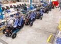 Arcimoto's assembly line also sees increased activity amid manufacturing push.