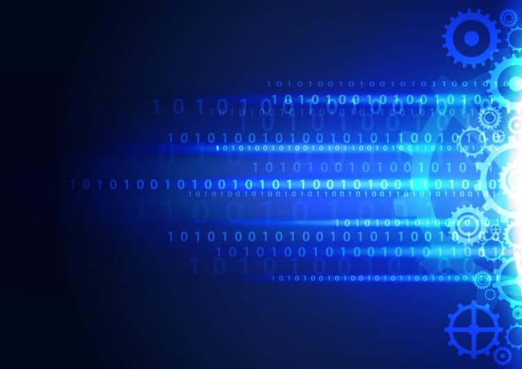 Abstract technology digital background