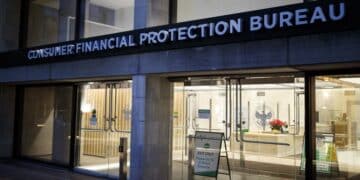 The Consumer Financial Protection Bureau headquarters