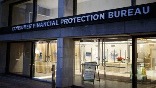The Consumer Financial Protection Bureau headquarters