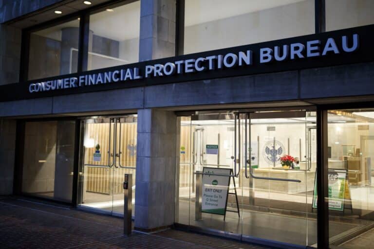 The Consumer Financial Protection Bureau headquarters