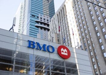 The Bank of Montreal (BMO) headquarters in Toronto, Ontario, Canada