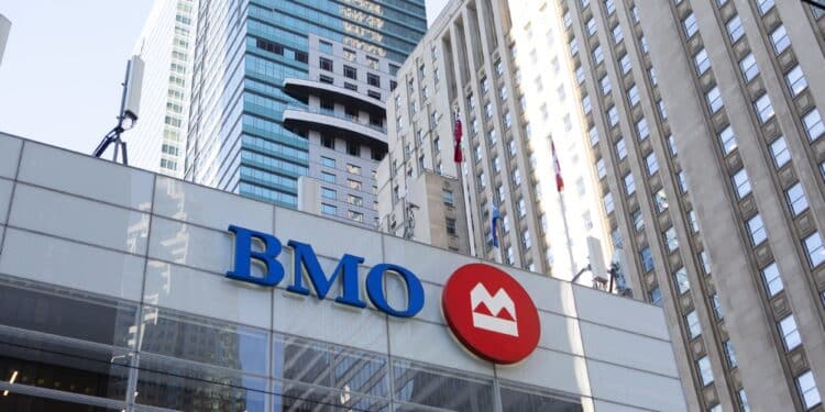 The Bank of Montreal (BMO) headquarters in Toronto, Ontario, Canada