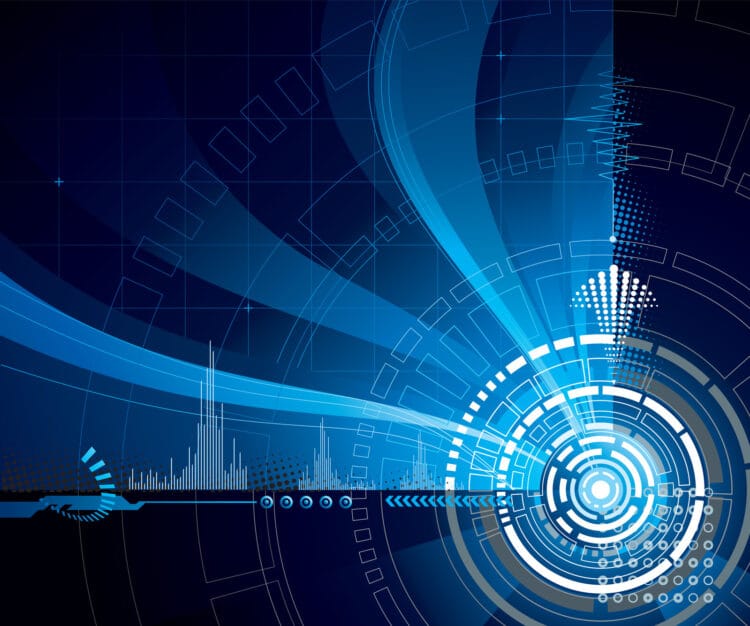 Technology abstract art