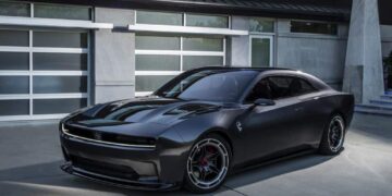 Stellantis Dodge EV concept car