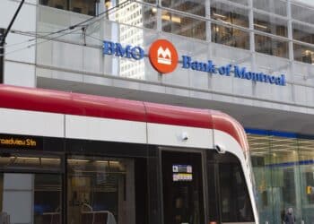 The Bank of Montreal (BMO) headquarters in Toronto, Ontario, Canada