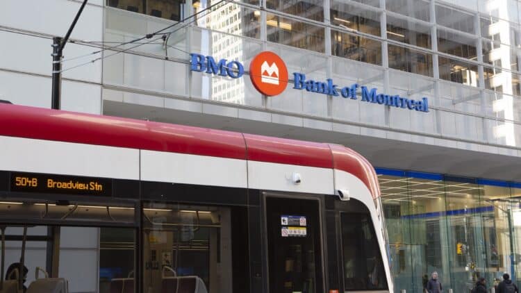 The Bank of Montreal (BMO) headquarters in Toronto, Ontario, Canada