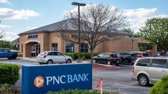 A PNC Bank branch in Round Rock, Texas