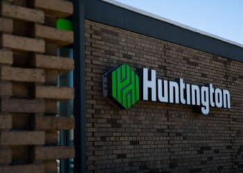 A Huntington Bank branch in Troy, Michigan, US