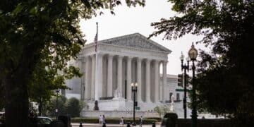 The US Supreme Court in Washington, DC