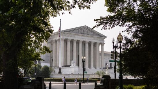 The US Supreme Court in Washington, DC