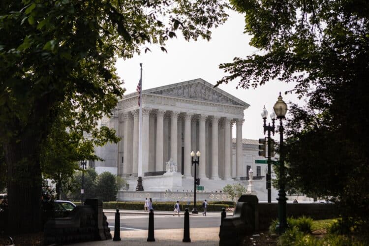 The US Supreme Court in Washington, DC