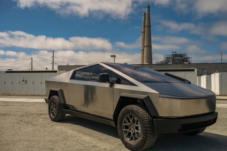 The Tesla Cybertruck.