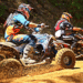 ATVs riding on dirt