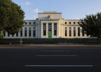 The Marriner S. Eccles Federal Reserve Board Building in Washington, DC.