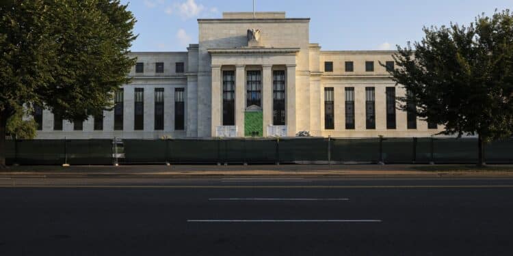 The Marriner S. Eccles Federal Reserve Board Building in Washington, DC.
