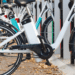 e-bikes in a row