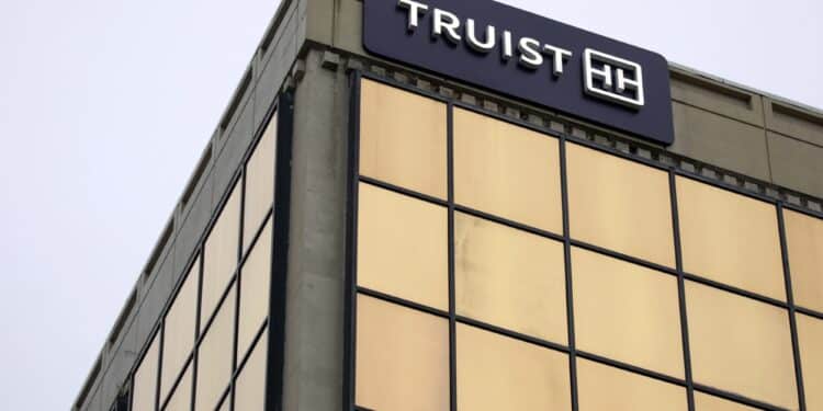 A Truist bank branch in Lexington, Kentucky