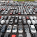 dealership lot filled with vehicles