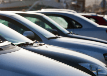 Cars parked next to each other