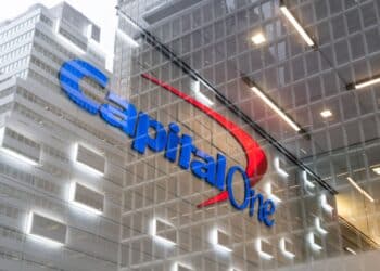 A Capital One bank branch in New York, US, on Tuesday, Jan. 23, 2024.