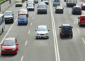 Cars on the highway