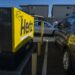 A Hertz rental car location in Berkeley, California, US, on Monday, Jan. 29, 2024. Hertz Global Holdings Inc. is scheduled to release earnings figures on February 6.