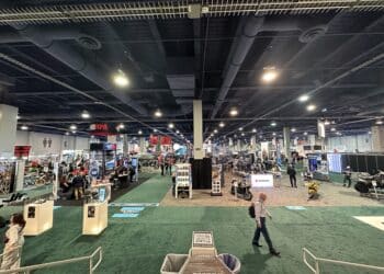 Photo of the AIM Expo floor