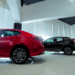 car dealership showroom cars