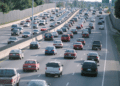 Cars driving on the highway
