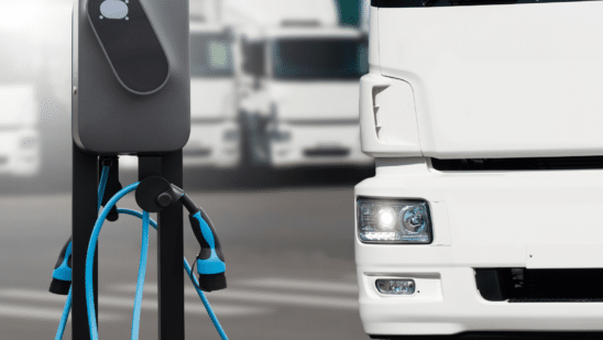 electric truck charging